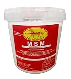 Scheidler horse-direkt MSM 1500 g Eimer (Methylsulfonylmethan) organischer Schwefel, hochrein, 34% Schwefel für Pferde, Ponys - inkl. Messlöffel