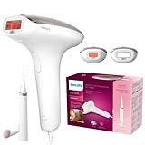 Philips Lumea Advanced IPL Haarentfernungsgerät inkl. 2 Aufsätze & Korrekturtrimmer - Lichtbasierte, langanhaltende Haarentfernung für seidig glatte Haut (Modell BRI921/00)