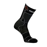 Moose NORDKAPP Fahrradsocken Merinowolle, Winter Radsocken, Silberfaser L (42-43)