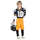 Boland - Kinderkostüm American Football, 6-teilig, Faschingskostüm für Mottoparty, Halloween oder Karneval, Superbowl