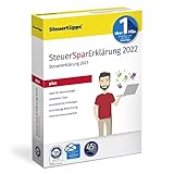 SteuerSparErklärung Plus 2022, Schritt-für-Schritt Steuersoftware für die Steuererklärung 2021, CD-Version für Windows 8, 10 und 11 in frustfreier Verpackung (FFP)