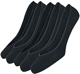 Urban Classics Unisex Invisible Füßlinge 5er Pack Socken, Schwarz (Black 7), 46 EU