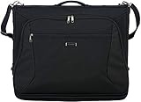 travelite große Kleidertasche für mehrere Anzüge und Hemden, Gepäck Serie MOBILE: Knitterfrei reisen mit der Kleidersack Anzugtasche BUSINESS, 001720-01, 110 cm, 60 Liter, schwarz