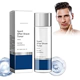 Aftershave Fluid, After Shave Balm, Men Rasierwasser, Beruhigende Rasur-Pflege, Männer Aftershave Balm, Beruhigender After Shave Balsam, Sanfte Pflege Für Die Aftershave-Haut, 100 Ml