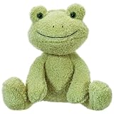 Babioms Frosch Kuscheltier Kinder,25cm Frosch Kuscheltier Plüsch,Frosch Plüsch, Frosch Weiche Und Komfortable Kuscheltier Frosch Plüschpuppe