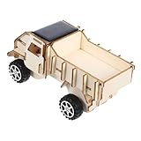 BESTonZON 1 Set Solar LKW Modell Kinderautos Die Autos Kinderspielzeug Solarauto Experimentierausrüstung Solarbetriebenes Spielzeugset Solar Hausspielzeug Lehrmittel