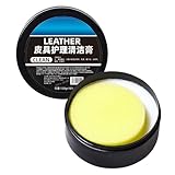 Generisch Leader Cleaning Care Cream & Reinigungspaste, 120 g, sicherer Auto-Innenleder-Conditioner, Farbauffrischer für Autooberflächen, Auto-Detaillierungszubehör für Möbel, Leder-Reparaturset