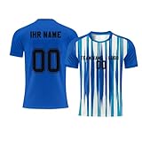 Personalisierte Fußball Trikot mit Namen Nummer Logo - Personalisierte Geschenke für Kinder,Baby,Erwachsene,Frauen,männer,Weihnachten,Geburtstag