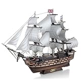 Fascinations Metal Earth Metallbausätze - Linienschiff Flaggschiff HMS Victory, lasergeschnittener 3D-Konstruktionsbausatz, 3D Metall Puzzle, DIY Modellbausatz mit 3.5 Metallplatinen, ab 14 Jahre