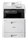 Brother DCP-L8410CDW Professionelles 3-in-1 Farblaser-Multifunktionsgerät (31 Seiten/Min., Drucker, Scanner, Kopierer) weiß/schwarz