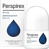 Perspirex Antitranspirant gegen starkes schwitzen – Deo Roller für bis zu 5 Tage Frischeschutz – Strong 20ml