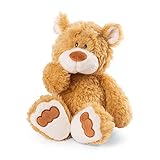 NICI Kuscheltier Bär Mielo 35 cm – Teddybär aus weichem Plüsch, niedliches Plüschtier zum Kuscheln und Spielen, Stofftier für Kinder & Erwachsene, 48782, tolle Geschenkidee, beige