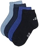 s.Oliver Socks Jungen S21008 Sneakersocken, Blau (Blue 30), 31/34