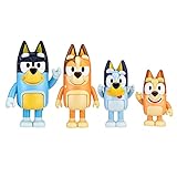 In-Ear Ohrhörer Bluey Bluey & Family Figur 4er-Pack, Bingo, Bandit & Chili – New Expressions