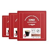 by Amazon Coffee Lungo Kapsel Dolce Gusto Compatible, Mittlere Röstung, 48 Portionen, 16 Stück, 3er-Pack, Rainforest Alliance-Zertifizierung