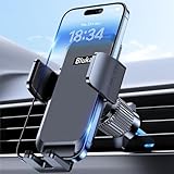 Blukar Handyhalterung Auto, Handyhalter fürs Auto Lüftung mit Upgraded Stabilere Version & EIN-Knopf-Release,360° Drehbar KFZ-Handyhalterung für iPhone,Galaxy und Andere Android Smartphone