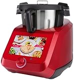 SILVERCREST® Küchenmaschine Monsieur Cuisine Smart SKMS 1200 B2, Farbe: ROT