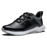 FootJoy Prolite Damen Golfschuh, Schwarz, Grau, Anthrazit, 41.5 EU Weit