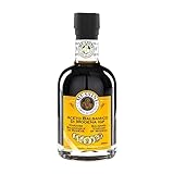 Mussini Aceto Balsamico Di Modena IGP - IL DENSO 12 Jahre - 5 Goldmedaillen - 250ml - Preisgekrönt aus der Modena Region Emilia-Romagna - Handwerklich in 12 unterschiedlichen Holzfässern-Arten gereift