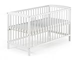 Schardt 03 014 19 02 Gitterbett Felix, 60 x 120 cm, weiss lackiert