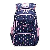 Mädchen Rucksack Rucksack, Schultasche für Kinder Kleinkinder Studenten Bookbag Lässiger Tagesrucksack Laptop Rucksack Outdoor Reisetasche - Idee für Mädchen Alter 3 4 5 6 7 8 9 10 Jahre alt - Blau