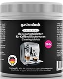 Premium [200 x 2g] Reinigungstabletten für Kaffeevollautomaten - MADE IN GERMANY Reinigungstabs für Kaffeemaschinen - Kompatibel mit Siemens, Jura, Krups, Bosch, Miele, Melitta, WMF - Kaffeefettlöser