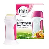 Veet EasyWax Elektrisches Warmwachsgerät - Warmwachs Roll-On Wachswärmer