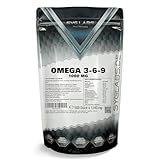 Syglabs Omega 3-6 - 9 1000mg hochdosiert (+Vitamin E) - 500 Kapseln