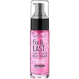 essence fix & LAST make-up gripping JELLY PRIMER, Pink, feuchtigkeitsspendend, langanhaltend, natürlich, vegan, ohne Alkohol, ohne Parabene, ohne Mikroplastikpartikel, 1er Pack (29ml)