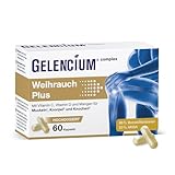 GELENCIUM® Weihrauch Plus | Hochdosiert mit 1.000 mg Weihrauchextrakt I 85% Boswelliasäuren & 20% AKBA | Mit Mikronährstoffen für gesunde Gelenke