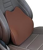 jutyum Rückenkissen Auto, Lendenkissen aus Memory Foam, Lordosenstütze Auto, Lendenkissen für Bürostuhl, Ergonomisches Lendenwirbelstützkissen für Autositze, Bürostuhl, Rollstuhl