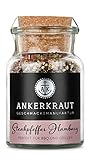 Ankerkraut Steakpfeffer Hamburg, Hausmischung, grober Steakhouse-Pfeffer, 80g im Korkenglas