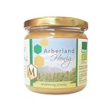 Bio Arberlandhonig, cremiger Waldhonig, Honig direkt vom regionalen Imker, 500 g Glas