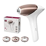 Philips Lumea Prestige IPL Haarentfernungsgerät inkl. 3 Aufsätze, kabellos - Lichtbasierte, langanhaltende Haarentfernung für seidig glatte Haut (Modell BRI955/00)