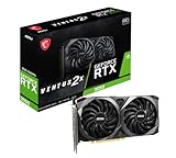 MSI GeForce RTX 3050 Ventus 2X 8G OC Gaming Grafikkarte - NVIDIA RTX 3050, 8 GB DDR6 Speicher