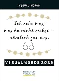 Visual Words 2025: TypoArt Tages-Abreisskalender