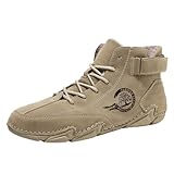 Winter Sneaker Damen Gefüttert, Herren Winterschuhe Wasserdicht Gefütterte - Warm Sportlich Wanderschuhe rutschfeste Wandern Winterboots Schneestiefel Bergschuhe Outdoorschuhe Für Camping