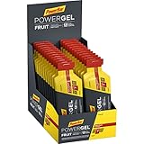 PowerBar PowerGel Fruit Red Fruit 24x41g - High Carb Energie Gel + C2MAX + Natrium