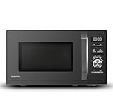 Toshiba MW3-AG20PE(BK) Mikrowellen mit Grill 20L 3-in-1 Mikrowellenherd 1000W, Chef-Abtauung, Mikrowelle, Grill, Kombi, 5 Leistungsstufen, 8 Automatikprogrammen, Einfacher Reinigung, Schwarz