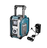 Makita MR007GZ Akku-Baustellenradio 18V-40V max. (ohne Akku, ohne Ladegerät), Petrol