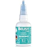 BELISY  Ohrenreiniger  für Hunde, Katzen & Kleintiere - 50 mL - 100% natürliches Ohrpflegeöl - Ohrentropfen gegen Juckreiz, Entzündungen & Milben - ohne Alkohol