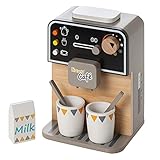 Howa Kaffeemaschine aus Holz incl. 7 TLG. Zubehör 4885