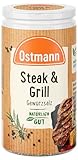 Ostmann Gewürze – Steak & Grill Gewürzsalz, leckeres Gewürzsalz zum Grillen & Anbraten von würzigen Steaks, ideal auch für Grillgerichte ohne Fleisch, 60 g