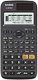 Casio ClassWiz FX-87DE X technischer wissenschaftlicher Schulrechner (593 Funktionen, QR-Code Funktion, LC-Display)schwarz