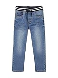 Vertbaudet Bequeme Jungen Thermohose mit Schlupfbund Blue Stone 140