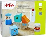 Haba Entdeckerbausteine Schiff - Marine Holzbausteine mit optischen und akustischen Effekten - Fördert Feinmotorik - Made in Germany - Für Kinder ab 1 Jahr - 2010922001