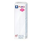 STAEDTLER ofenhärtende Modelliermasse FIMO soft, weiß, Großblock 454g, weich und geschmeidig, speziell für Einsteiger und Hobbykünstler, 8021-0