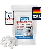 Reinigungstabletten 25 Stück | für alle Marken und Arten von Kaffeevollautomaten und Kaffeemaschinen, z. B. De’Longhi, Philips, Siemens, Saeco, Melitta, Krups, Miele | Markenqualität Made in Germany