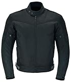 Texpeed Motorradjacke herren mit protektoren - Motorrad Motorroller Biker Wasserdicht Jacke Mit Rüstung (EN 1621-1) Schwarz - XL