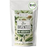 Bio Basentee lose - 100 Gramm I Basischer Tee mit Brennnessel, Löwenzahn, Schafgarbe und weitereren basischen Kräutern I Herbal Tea by KLUIZ TEA